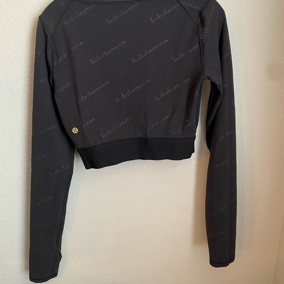 Lululemon Wunder Train LS Crop Emboss - Picture 5 of 6